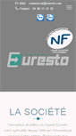 Mobile Screenshot of euresto.com